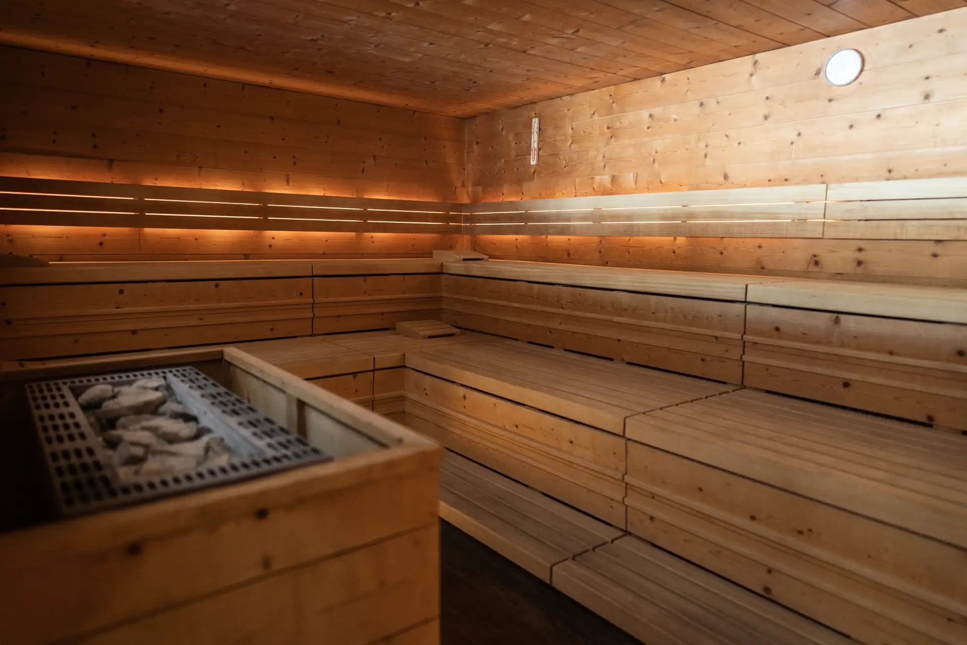 Sauna im Sporthotel Floralpina